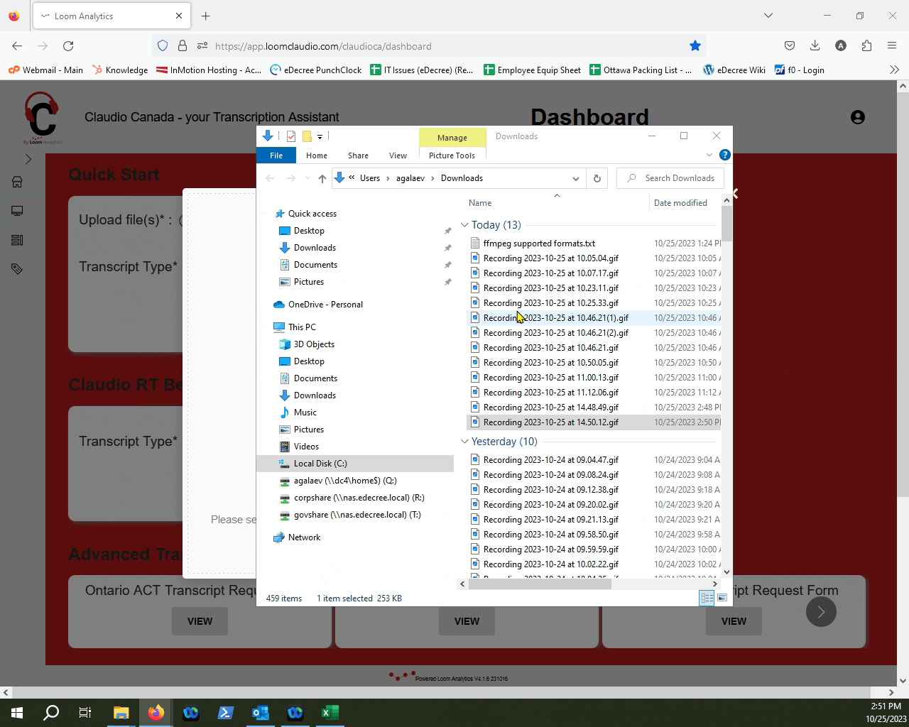 Converting a mp3 audio file into a text document 
